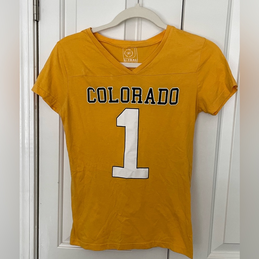 University of Colorado Buffaloes Short Sleeve T-shirt - Women’s Small